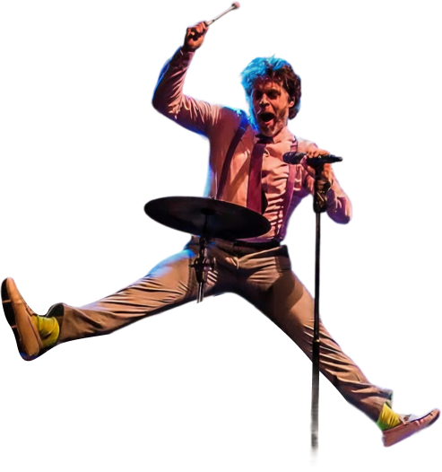 Jumping Drummer