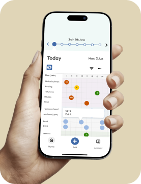 OMED Health app screen designs & user flows