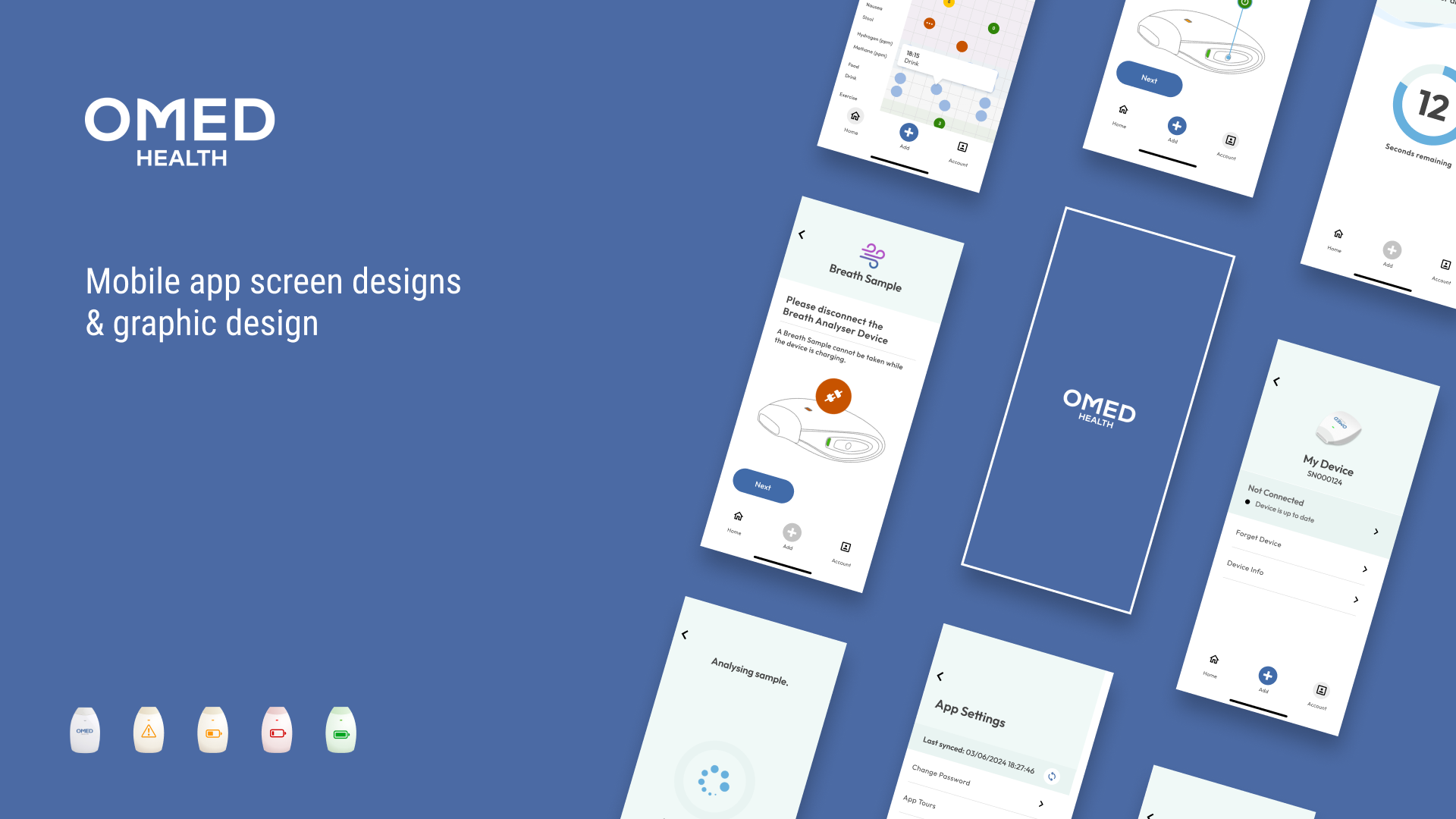 OMED Medical App Design